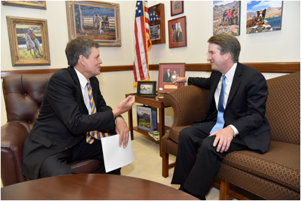 Daines and Kavanaugh 